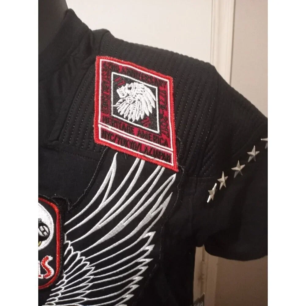 New Heritage America NWT True Heritage Graphic T-Shirt Men Medium M Eagle - Picture 4 of 11